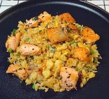 Salmon Fried Rice