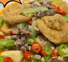 Stuffed Tofu with Pork Bone Meat