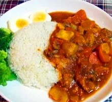 Beef and Potato Rice Bowl