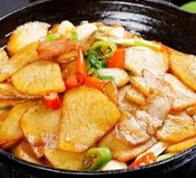 Spicy Potatoes in Dry Pot