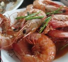 Stewed Large Shrimp