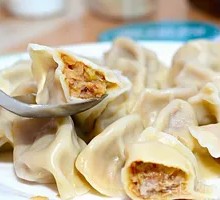 Pork and Napa Cabbage Dumplings