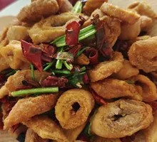 Spicy Pork Intestines Stir-fry