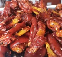 Sweet and Spicy Pig Trotters