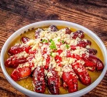 Golden Garlic Lobster