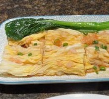 Fresh Shrimp Egg Rice Noodle Roll
