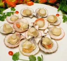 Steamed Scallops