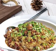 Sea Cucumber Rice Toss