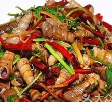 Spicy Razor Clams