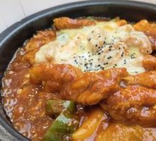 Cheese Rice Cake Chicken