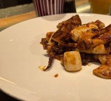 Flame-Grilled Squid