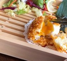 Mashed Potato with Soft-Boiled Egg