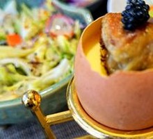 Foie Gras and Caviar Steamed Sterile Egg