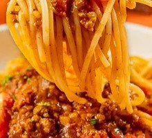 Tomato Meat Sauce Pasta