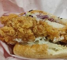Spicy Chicken Leg Burger