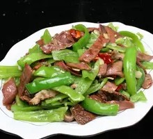 Pepper and Intestine Stir-fry