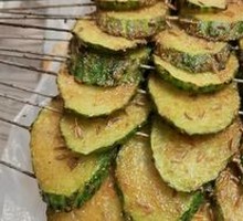 Grilled Cucumber Slices