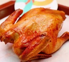 Honey-glazed扒 Chicken