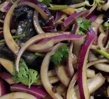 Scallion and Century Egg Salad