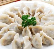 Chinese cabbage and pork dumplings