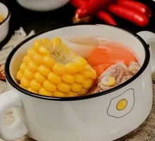 Bamboo Shoot and Corn Pork Rib Soup