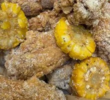 Corn Snowflake Fried Chicken