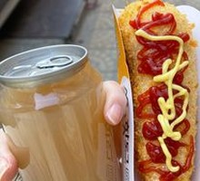 Cheddar Cheese Hot Dog