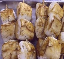Grilled Steamed Bun Slices