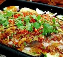 Sichuan-Style Grilled Black Bass