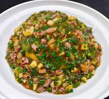 Sea Cucumber Rice Toss