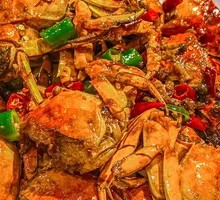 Spicy Stir-Fried Crab