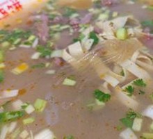 Fresh Meat and Beef Soup