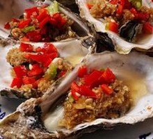 Garlic Steamed Oysters