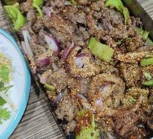 戳牛肉