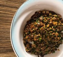 Sea Cucumber Rice Toss