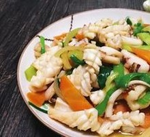 Stir-fried Squid