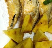 Salted Fish Pancake