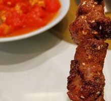 Lamb Skewers with Red Willow
