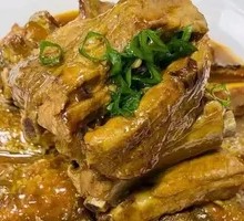 Stewed Spare Ribs with Knife Fish