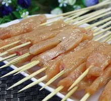Homemade Mini Chicken Skewers