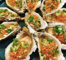 Garlic Steamed Oysters