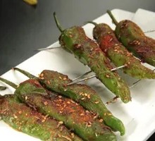 Grilled Green Chili