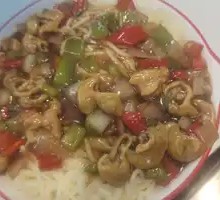 Stir-fried Intestines with Noodles