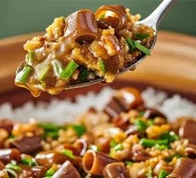Hot Dish. Sea Cucumber Rice