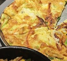 Seafood Scallion Pancake