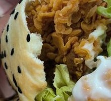 Spicy Chicken Leg Burger
