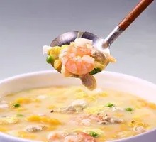 虾仁疙瘩汤