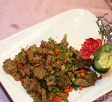 Scallion Stir-Fried Beef