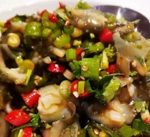 Sea Cucumber Tiger Salad