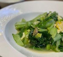 Seafood Simmered Baby Bok Choy